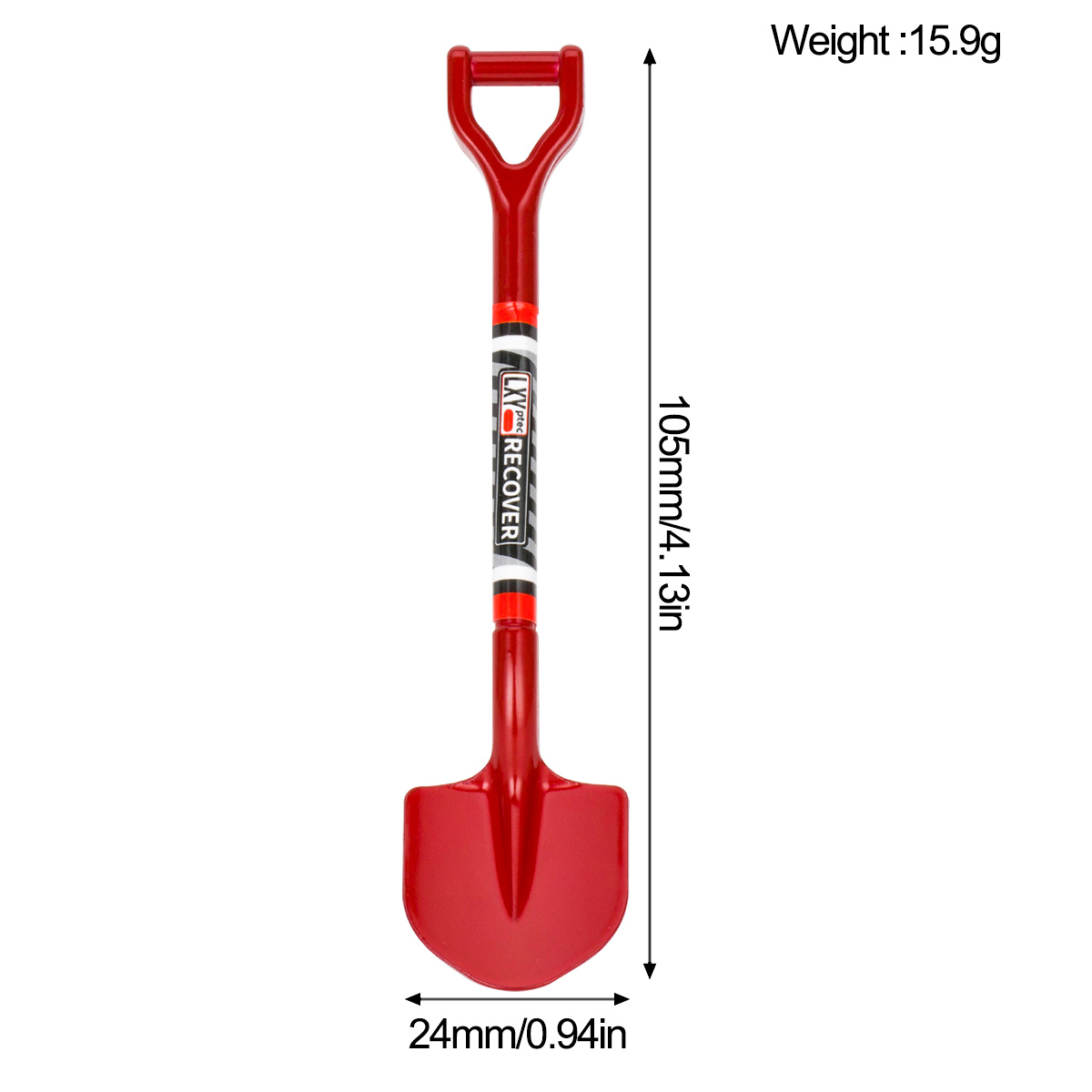 Simulated Metal Shovel Decorat - Drone Racing Receiver ulasan dan harga