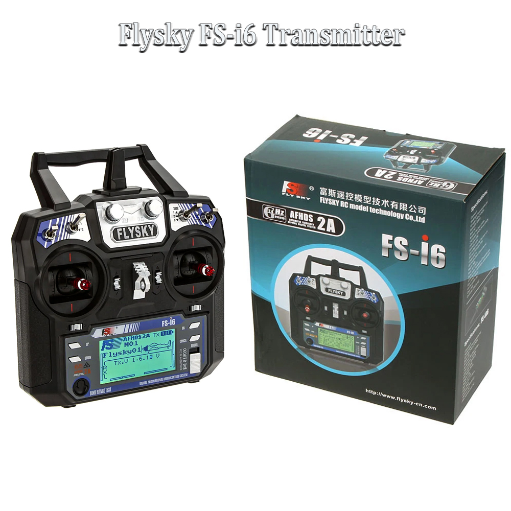 FLYSKY FS-i6 I6 2.4G 6CH AFHDS - Drone Racing Transmitter ulasan dan harga