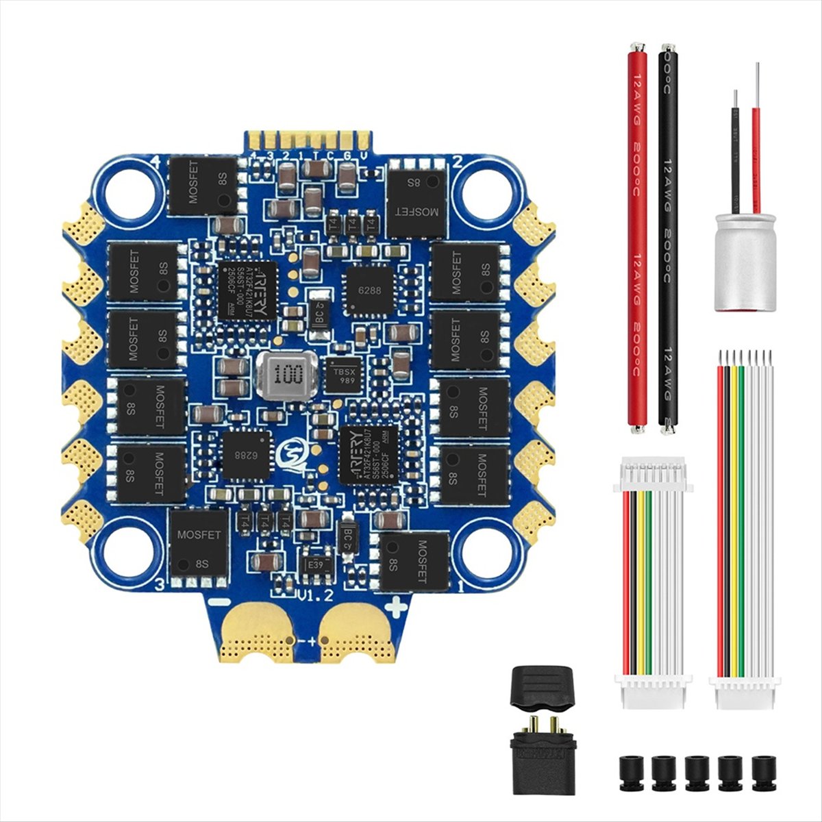 M85K  Blueson A2 128KHz 4IN1 E - Drone Racing Charger ulasan dan harga